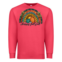 Cardinal happy fall y'all rainbow Premium Sweatshirt - RanaPortraitStore