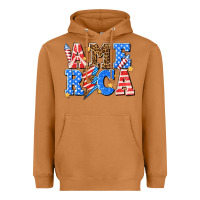 Meerkat America with lightning bolt Heavyweight Hoodie - texasbilliewilder