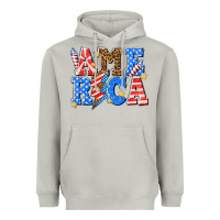 Moon Dust America with lightning bolt Heavyweight Hoodie - texasbilliewilder