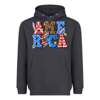 Smoke America with lightning bolt Heavyweight Hoodie - texasbilliewilder