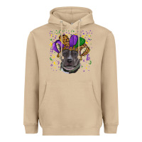 Mushroom mardi gras pitbull Heavyweight Hoodie - RanaPortraitStore