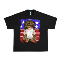 Black military gnomes boots american flag Urban Heavy Tee - Artiststas