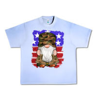 Grape Ice military gnomes boots american flag Urban Heavy Tee - Artiststas