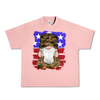 Salmon military gnomes boots american flag Urban Heavy Tee - Artiststas