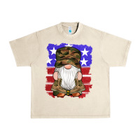 Sandshell military gnomes boots american flag Urban Heavy Tee - Artiststas
