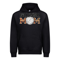 Black volleyball mom Urban Hoodie - AdoDesignShop