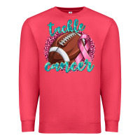 Cardinal Tackle Cancer Football Premium Sweatshirt - texasbilliewilder
