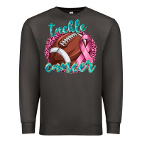 Smoke Tackle Cancer Football Premium Sweatshirt - texasbilliewilder
