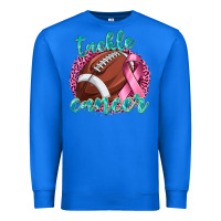 True Royal Tackle Cancer Football Premium Sweatshirt - texasbilliewilder