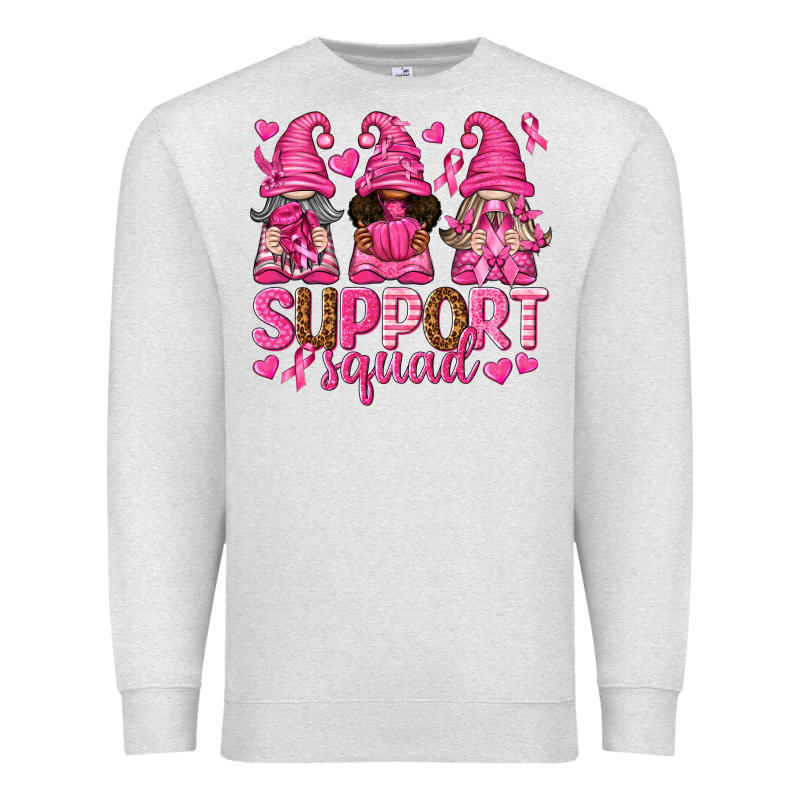 Support Squad With Gnomes Premium Sweatshirt by texasbilliewilder | Teevron