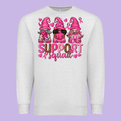 Support Squad With Gnomes Premium Sweatshirt Designed By Texasbilliewilder