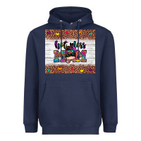 Navy hot mess mom Heavyweight Hoodie - Zillion Design Studio