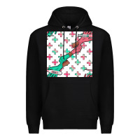 Black Nurse Gloves Seamless Pattern Premium Hoodie - BundleAndBundleShop