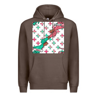 Coffee Nurse Gloves Seamless Pattern Premium Hoodie - BundleAndBundleShop