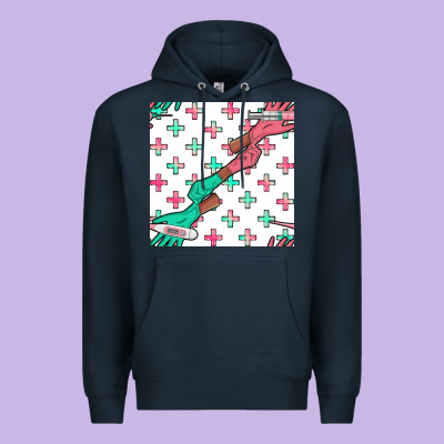 Nurse Gloves Seamless Pattern Premium Hoodie Designed By Bundleandbundleshop