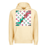 Pina Colada Nurse Gloves Seamless Pattern Premium Hoodie - BundleAndBundleShop