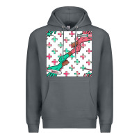 Rock Nurse Gloves Seamless Pattern Premium Hoodie - BundleAndBundleShop