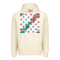 Sandshell Nurse Gloves Seamless Pattern Premium Hoodie - BundleAndBundleShop
