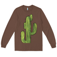 Chestnut cactus Long Sleeve Tee - BarkalooDesign