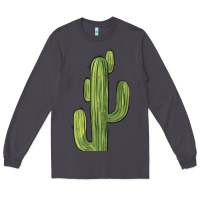 Smoke cactus Long Sleeve Tee - BarkalooDesign