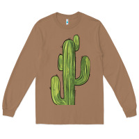 Toasted Coconut cactus Long Sleeve Tee - BarkalooDesign