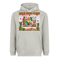 Moon Dust Cafecito y chisme coffee cups Heavyweight Hoodie - Zillion Design Studio