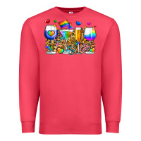Cardinal pride wine cups Premium Sweatshirt - Zillion Design Studio