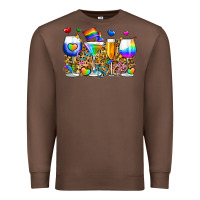Chestnut pride wine cups Premium Sweatshirt - Zillion Design Studio