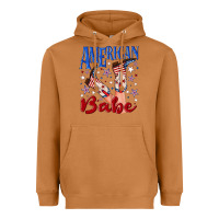 Meerkat American babe 4th july Heavyweight Hoodie - texasbilliewilder