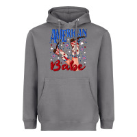 Storm American babe 4th july Heavyweight Hoodie - texasbilliewilder