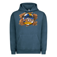 Pigment Midnight Navy volleyball mom Urban Hoodie - AdoDesignShop