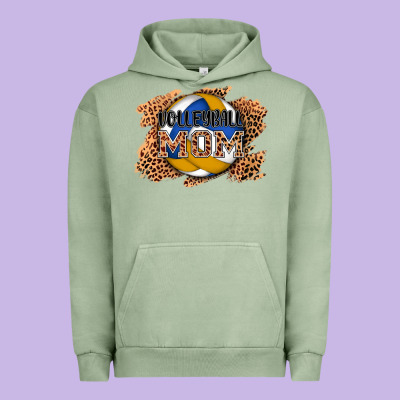 Volleyball Mom Urban Hoodie Designed By Adodesignshop