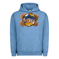 Pigment Pebble Blue volleyball mom Urban Hoodie - AdoDesignShop