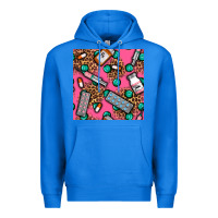 True Royal Medicines And Pills Seamless Pattern Premium Hoodie - BundleAndBundleShop