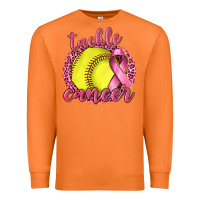 Carrot Tackle Cancer Softball Premium Sweatshirt - texasbilliewilder