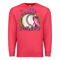 Cardinal Tackle Cancer Baseball Premium Sweatshirt - texasbilliewilder