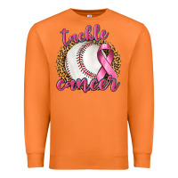 Carrot Tackle Cancer Baseball Premium Sweatshirt - texasbilliewilder