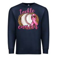 Navy Tackle Cancer Baseball Premium Sweatshirt - texasbilliewilder