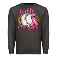 Smoke Tackle Cancer Baseball Premium Sweatshirt - texasbilliewilder