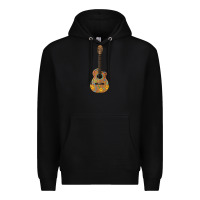 Black mexican guitar Premium Hoodie - Artiststas
