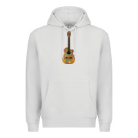 Dove Grey mexican guitar Premium Hoodie - Artiststas