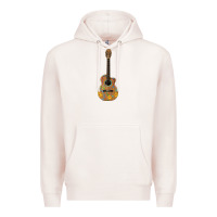 Pale Pink mexican guitar Premium Hoodie - Artiststas