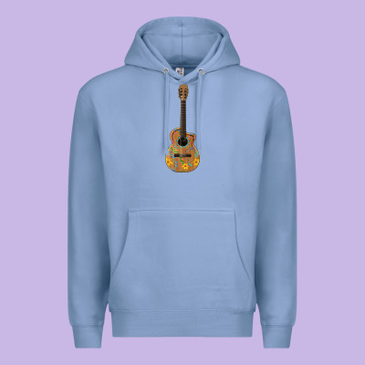 Mexican Guitar Premium Hoodie Designed By Artiststas