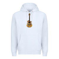 White mexican guitar Premium Hoodie - Artiststas
