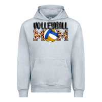 Heather Grey volleyball mom Urban Hoodie - AdoDesignShop