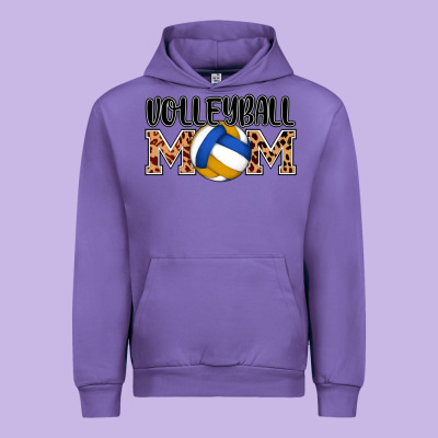 Volleyball Mom Urban Hoodie Designed By Adodesignshop