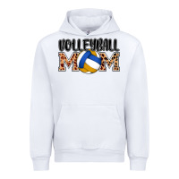 White volleyball mom Urban Hoodie - AdoDesignShop