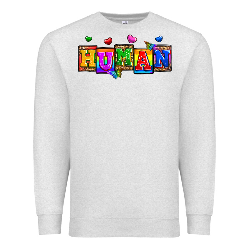 Pride Human Premium Sweatshirt by Zillion Design Studio | Teevron