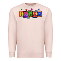 Pale Pink pride human Premium Sweatshirt - Zillion Design Studio