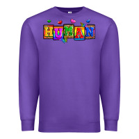 Purple pride human Premium Sweatshirt - Zillion Design Studio